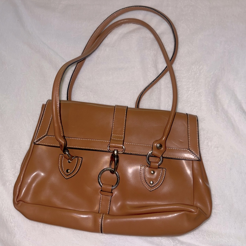 Michael Rome Italian leather shoulder bag